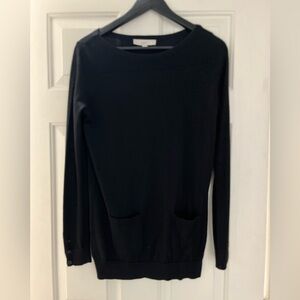 LOFT Classic Black Knit Top